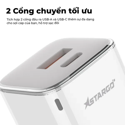 Sạc StarGO Onelink 1C1A 30W kèm cáp C-C CC301 4