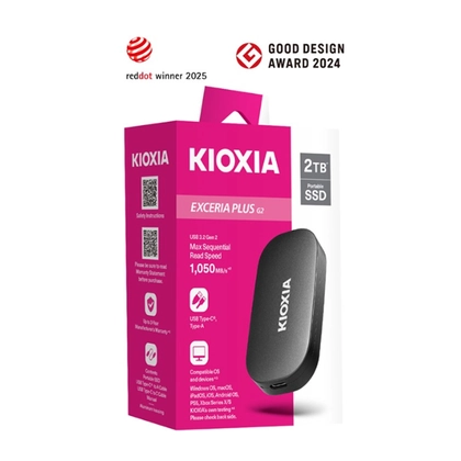 Ổ cứng di động SSD KIOXIA EXCERIA PLUS G2 Portable 1TB 2