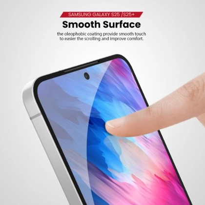 Dán kính cường lực màn hình Samsung Galaxy S25 Zeelot Solidsleek Full cao cấp 2