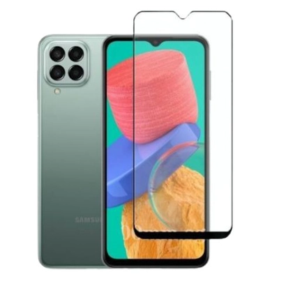 Dán kính cường lực Samsung Galaxy M33 full màn đen 1