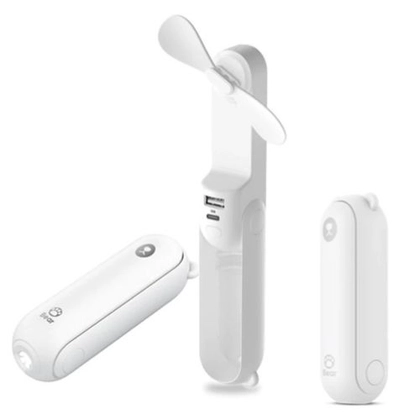 Quạt cầm tay mini 3in1 Jisulife F8X 4500mAh 3