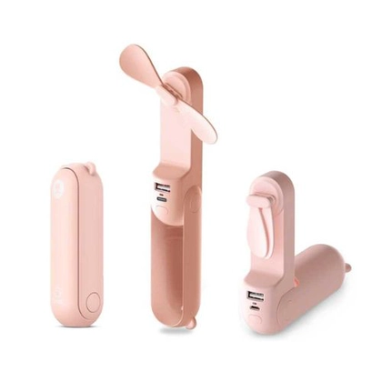 Quạt cầm tay mini 3in1 Jisulife F8X 4500mAh 3