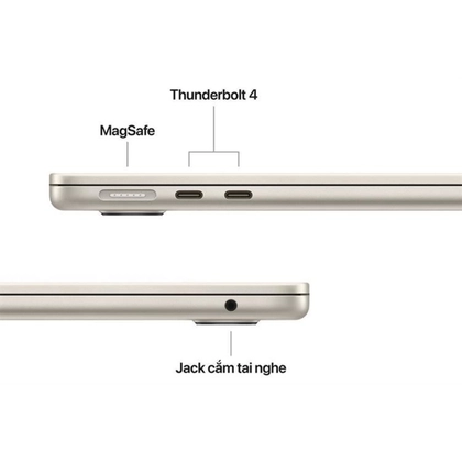 Macbook Air M4 13 inch 10CPU 8GPU 16GB 256GB 2025 sạc 70W VN/A - Đã kích hoạt 3