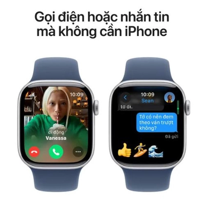 Apple Watch Series 10 46mm GPS Viền nhôm Dây cao su - Đã kích hoạt 5