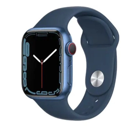 Apple Watch Series 7 41mm 4G Viền nhôm Dây cao su - Cũ đẹp 7