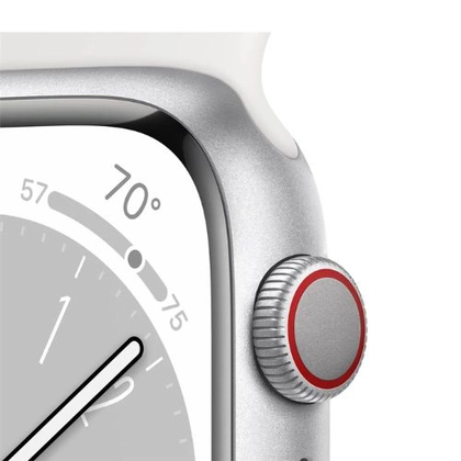 Apple Watch Series 8 41mm GPS Viền nhôm Dây cao su - Cũ đẹp 5