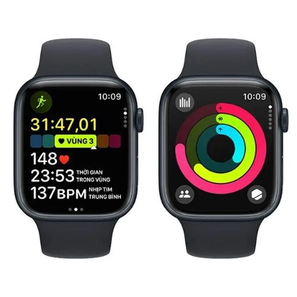 Apple Watch Series 9 45mm GPS Viền nhôm Dây cao su - Cũ đẹp 5
