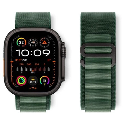 Apple Watch Ultra 2 49mm 4G Viền titan Dây vải Alpine - Cũ đẹp 2