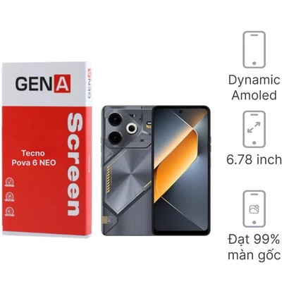 màn hình Tecno Pova 6 NEO chính hãng GENA loại Pro 1