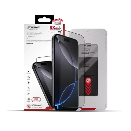 Dán kính cường lực màn hình Apple iPhone 17 Pro Zeelot Solidsleek Chống Nhìn Trộm Full Cao Cấp 1