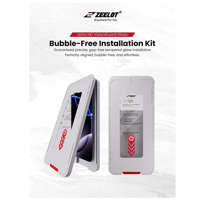 Dán kính cường lực màn hình Apple iPhone Air Zeelot Solidsleek Ultra HD Full Cao Cấp 9