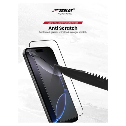 Dán kính cường lực màn hình Apple iPhone Air Zeelot Solidsleek Ultra HD Full Cao Cấp 10
