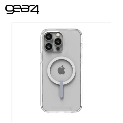 Ốp lưng iPhone 14 Pro Max Gear4 D30 Crystal Palace Wtith Magsafe Clear 1