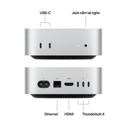 Mac Mini M4 10CPU 10GPU 16GB 512GB 2024 - Cũ đẹp 2