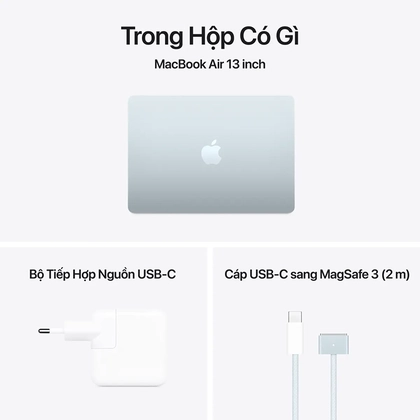 Macbook Air M4 13 inch 10CPU 8GPU 16GB 256GB 2025 sạc 70W VN/A - Đã kích hoạt 2
