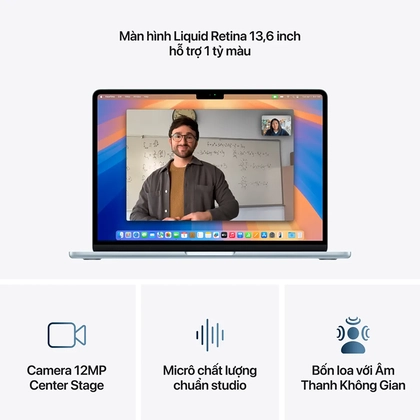 Macbook Air M4 13 inch 10CPU 8GPU 16GB 256GB 2025 sạc 70W VN/A - Đã kích hoạt 6