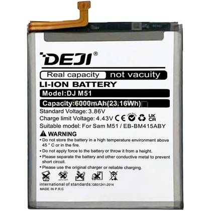 pin Samsung Galaxy M62 chính hãng Deji 2