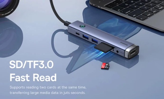 Hub Baseus Ultrajoy Series Air 7 in 1 1