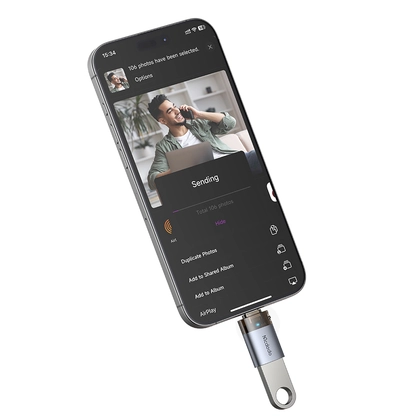 Cổng chuyển OTG MCDODO OT-7400 USB-A to USB-C 6