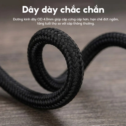 Cáp StarGO 4 trong 1 (C to L, C to Micro) dài 1m AC-CL1 7