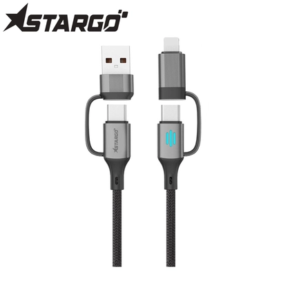 Cáp StarGO 4 trong 1 (C to L, C to Micro) dài 1m AC-CL1 1