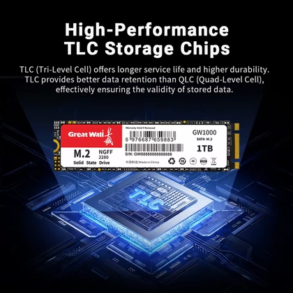 Ổ Cứng SSD M2.SATA Great Wall 1TB 2