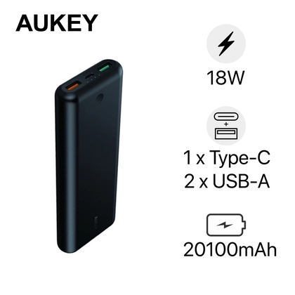 Pin sạc dự phòng Aukey 20.100mAh PB-XD20 1