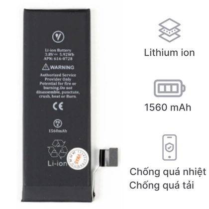 pin iPhone 5s chính hãng Vmas 3