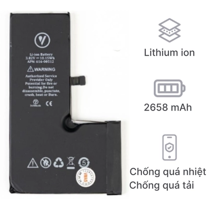 pin iPhone XS chính hãng Vmas 3