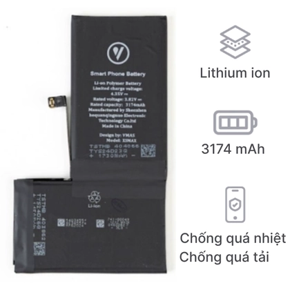 pin iPhone XS Max chính hãng Vmas 3