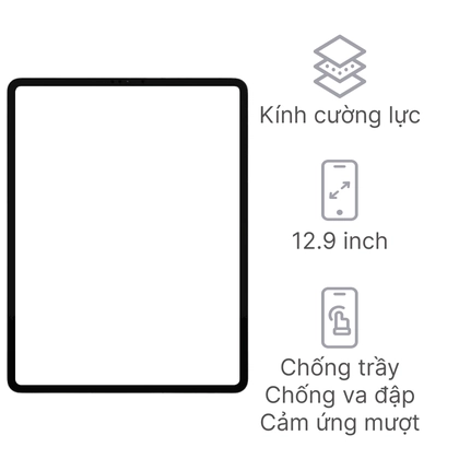 kính cảm ứng ipad pro 12.9 inch 2020 1