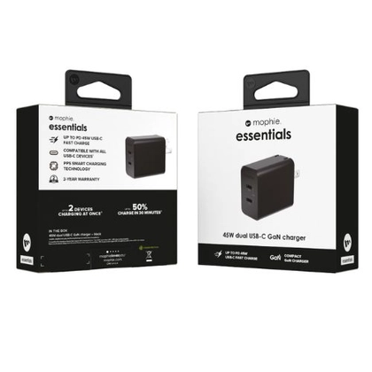 Sạc Mophie Essentials PD 45W 2c 4