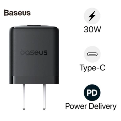 Sạc nhanh Baseus Palm 1C 30W US 1