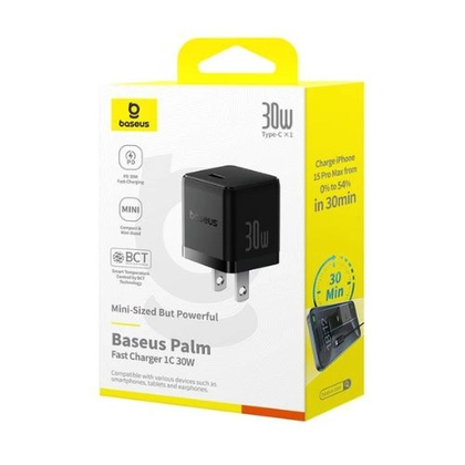 Sạc nhanh Baseus Palm 1C 30W US 4