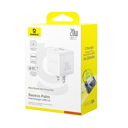 Sạc nhanh Baseus Palm 1C1A 20W US 4