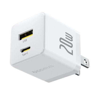 Sạc nhanh Baseus Palm 1C1A 20W US ( kèm cáp mini C to C 60W dài 1m ) 3