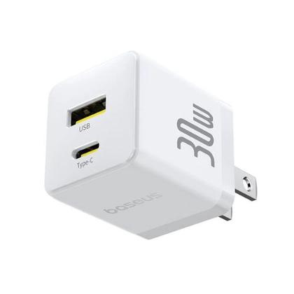 Sạc nhanh Baseus Palm 1C1A 30W US ( kèm cáp mini C to C 60W dài 1m ) 2
