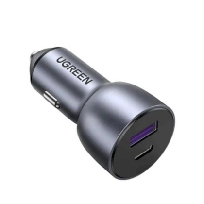 Sạc ô tô Ugreen 30W cổng USB-C + USB-A CD130 40858 2