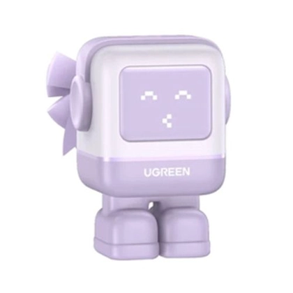 Sạc Ugreen Robot CD361 3 cổng 2 USB-C và USB-A Gan 65w 2