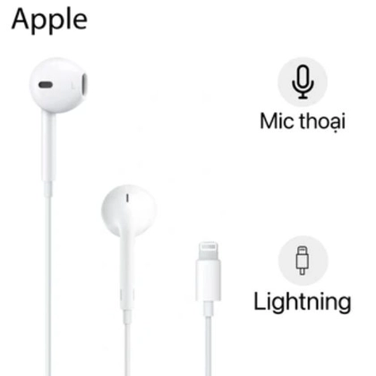 Tai nghe Apple Earpods cổng Lightning chính hãng - MWTY3ZA/A 1