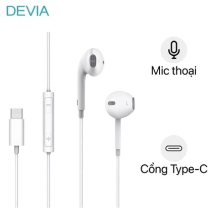 tai nghe devia smart earpods cổng type-c 1