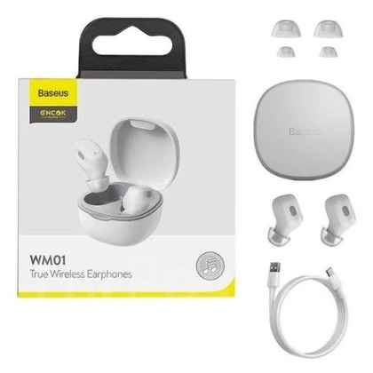TAI NGHE KHÔNG DÂY BASEUS ENCOK WM01 PLUS 4