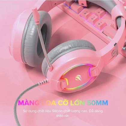 Tai nghe mèo chụp tai Havit HV-H2233D Garming Headset 2