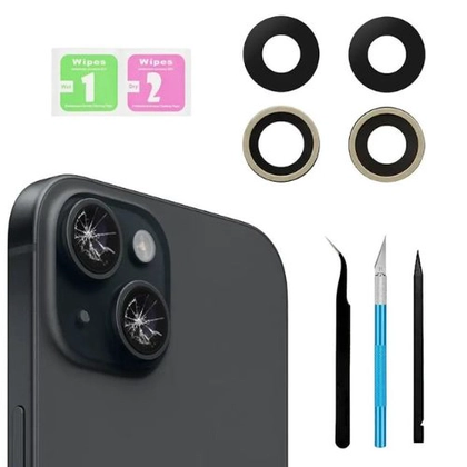 Kính camera viền dày thay cho iPhone 15 2