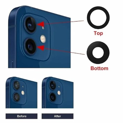 Kính camera viền dày thay cho iPhone 15 3