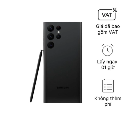 Thay kính lưng Samsung Galaxy S22 Ultra chính hãng Safety - Vàng đồng 1