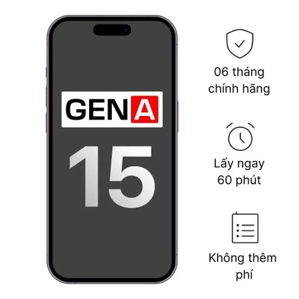 thay màn hình iPhone 15 Plus chính hãng GENA 3