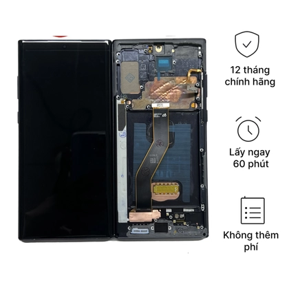 Thay màn hình Samsung Galaxy Note 10 Plus nguyên khung hãng Safety 1