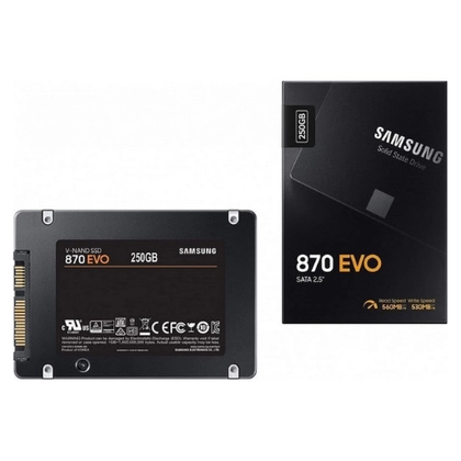 Thay Ổ Cứng Laptop SSD SAMSUNG 870 EVO SATA3 250GB 3