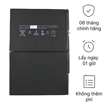 thay pin ipad gen 8 2020 chính hãng pisen 1